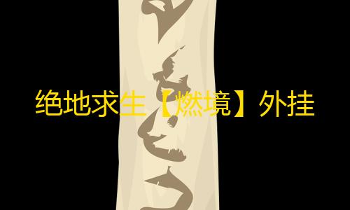 绝地求生【燃境】外挂